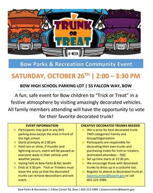 Trunk or Treat